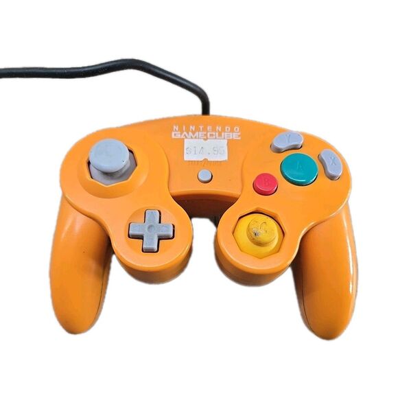 Official Nintendo Spice Orange GameCube Controller OEM (DOL-003) Original - Picture 1 of 11